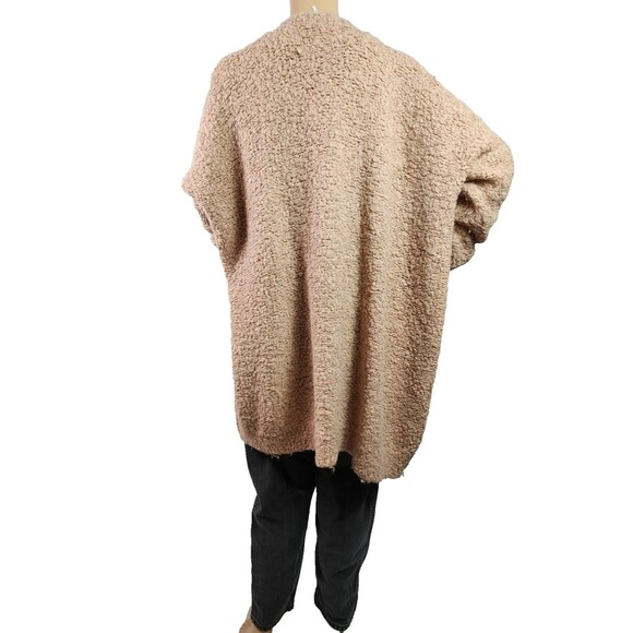 Free People Waterfront Peach Cardigan Sweater Size Small - Picture 2 of 7